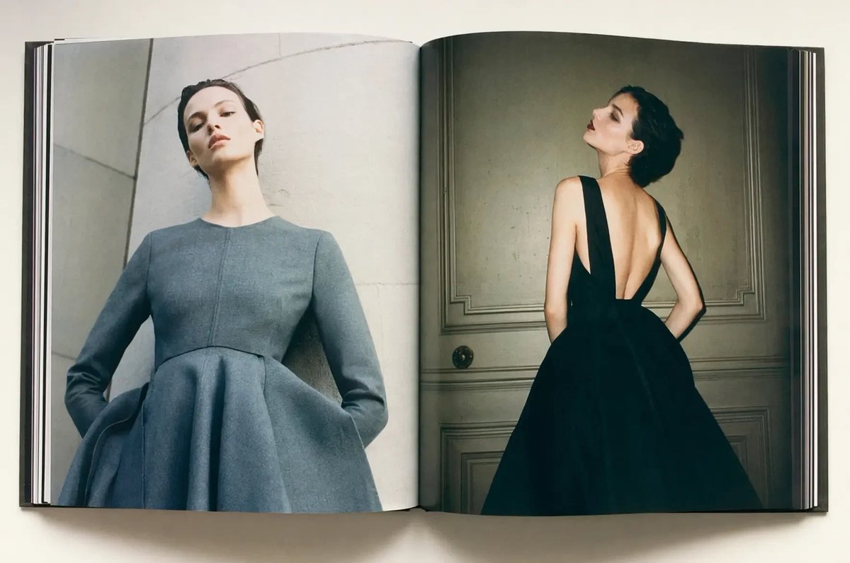 Luxury Fashion Book Spread - AI image template preview