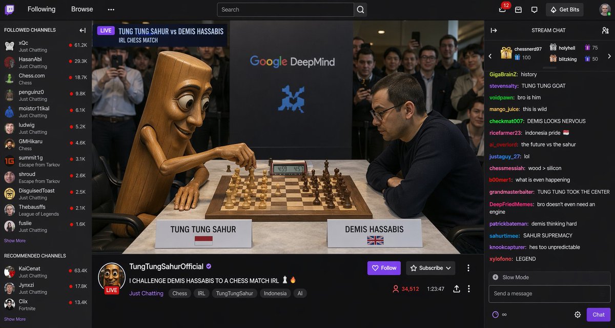 Streaming Scene Screenshot - AI image template preview