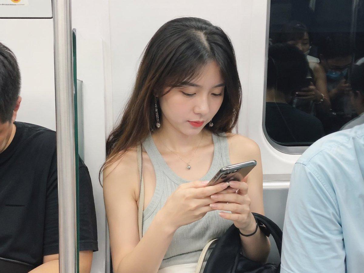 Realistic Subway Snapshot - AI image template preview