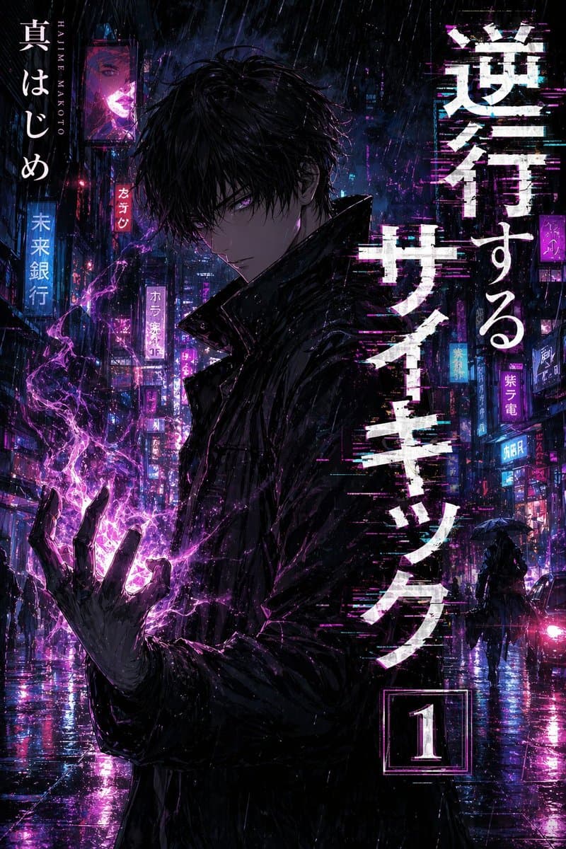 Manga Tankobon Cover Illustrator - AI image template preview