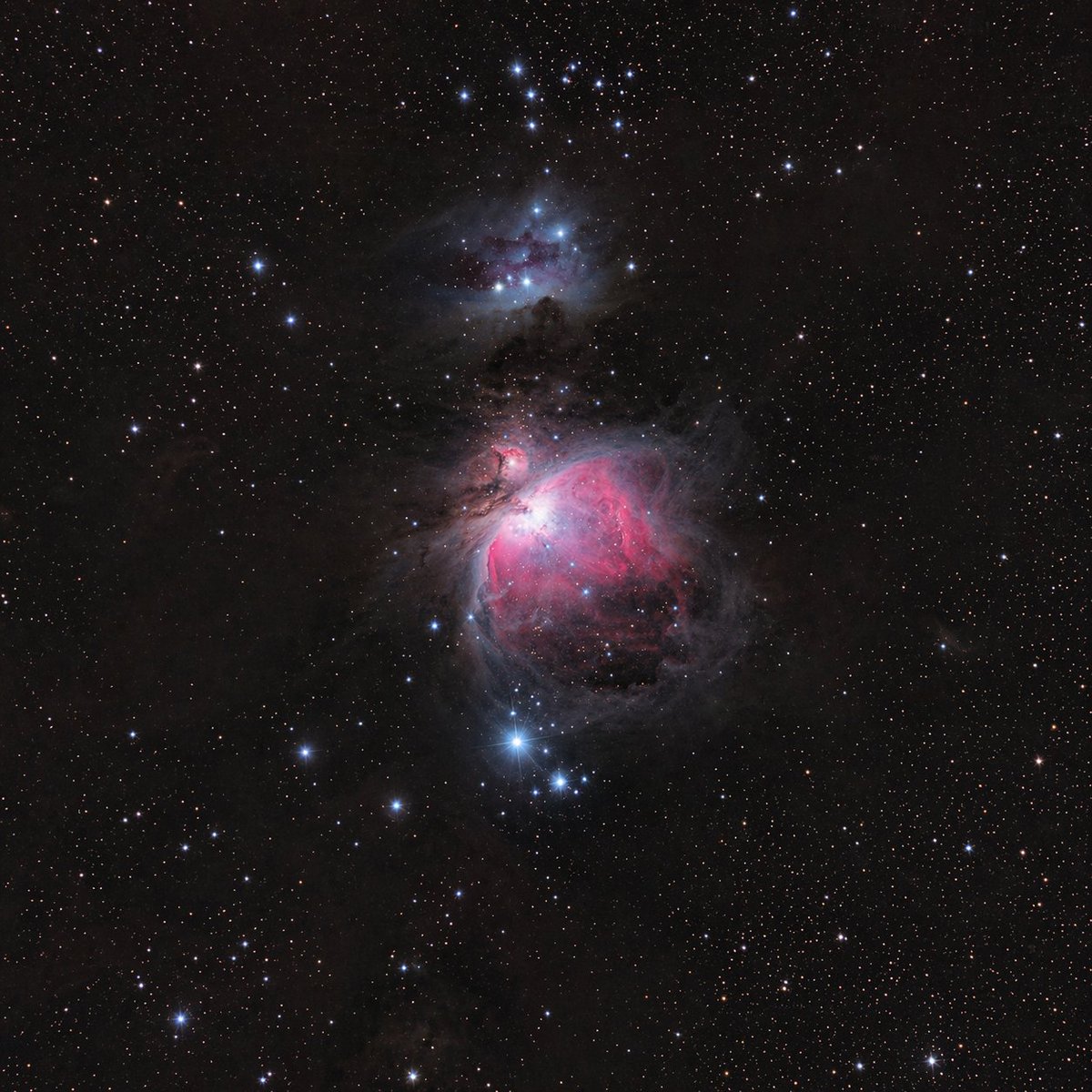 Astronomical Orion Nebula Generation - AI image template preview