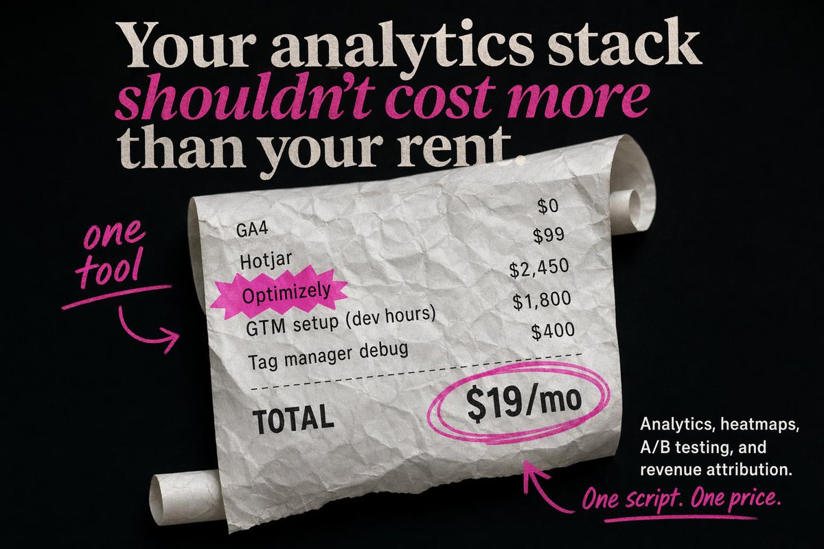 Editorial SaaS Receipt Ad - AI image template preview