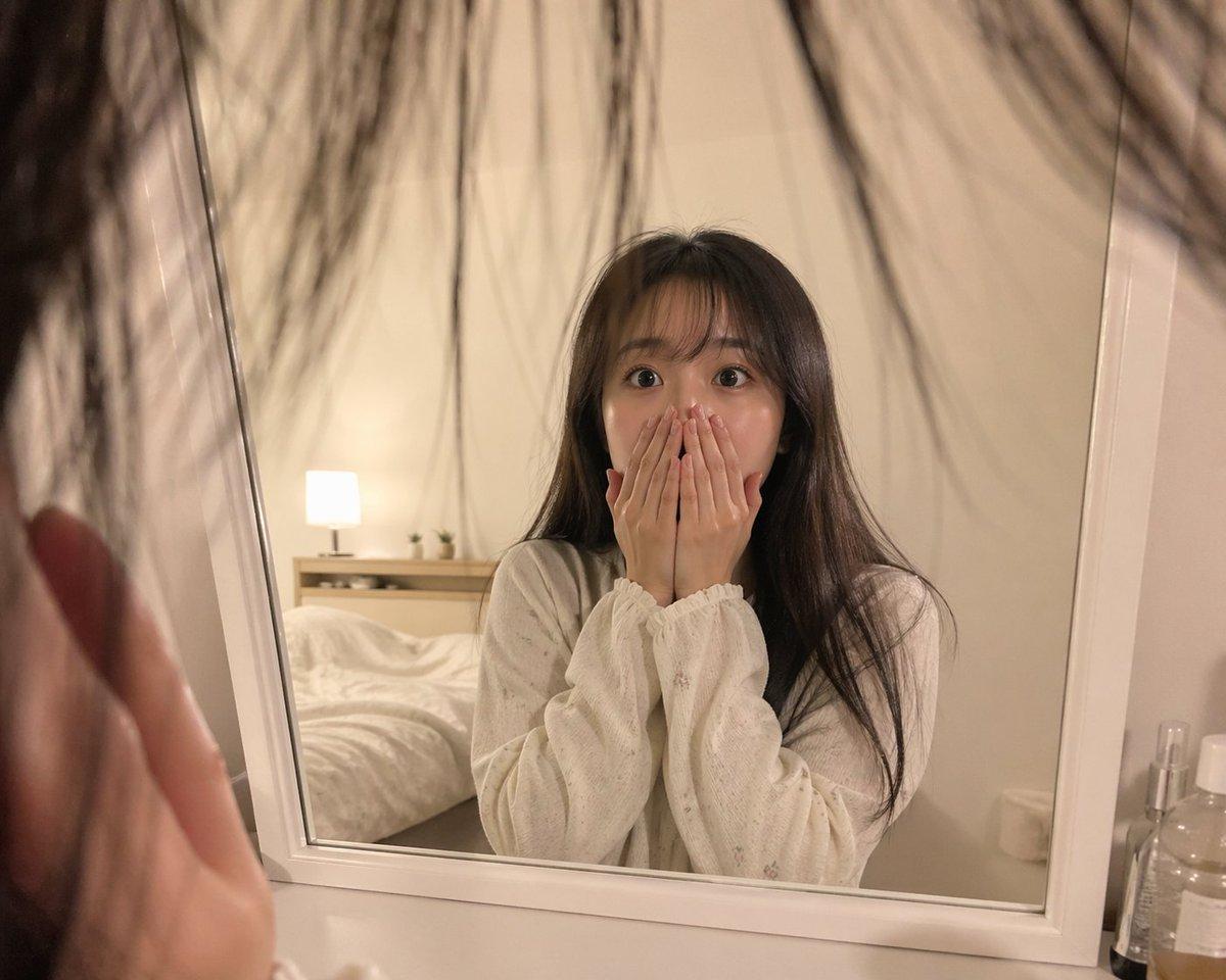 First-Person Mirror Bedroom Photo - AI image template preview