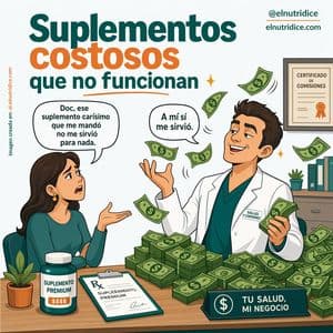 Satirical Expensive Supplements Cartoon preview