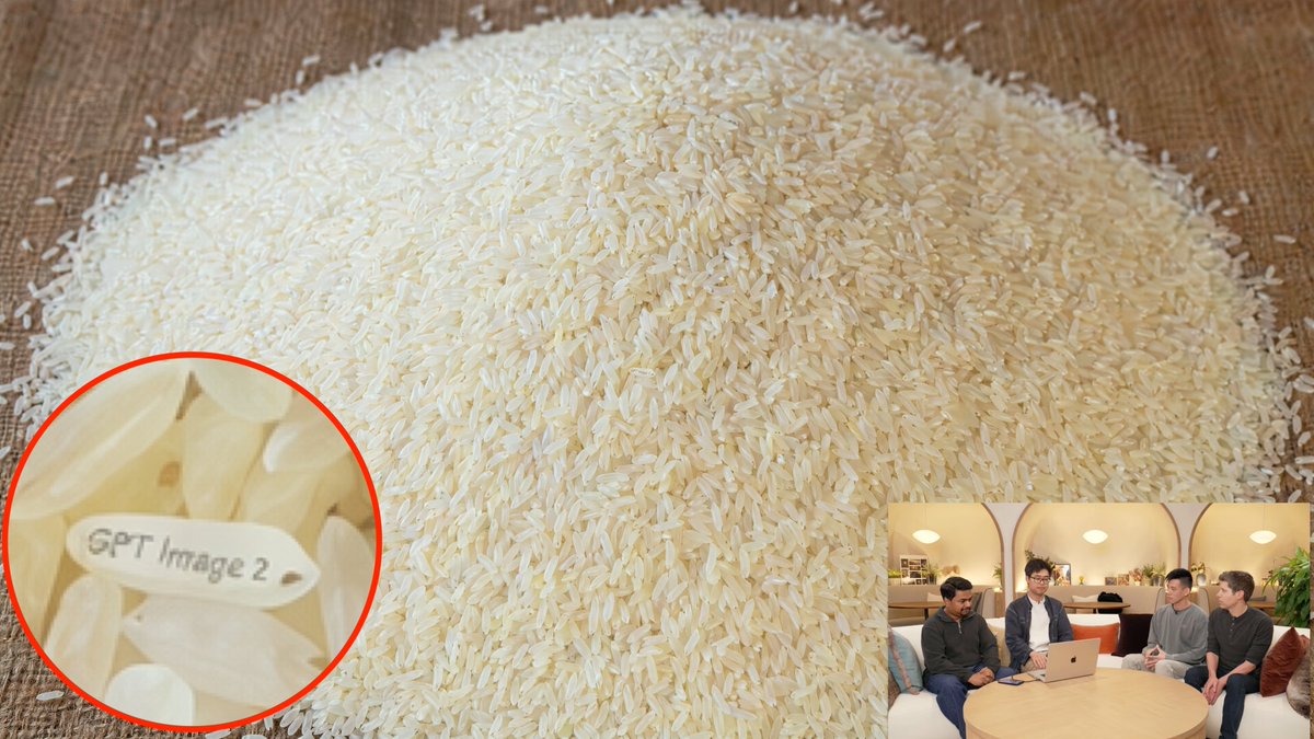 Hidden Engraved Rice Grain - AI image template preview