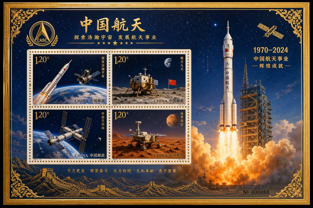 Commemorative Postage Stamp Sheet - AI image template preview