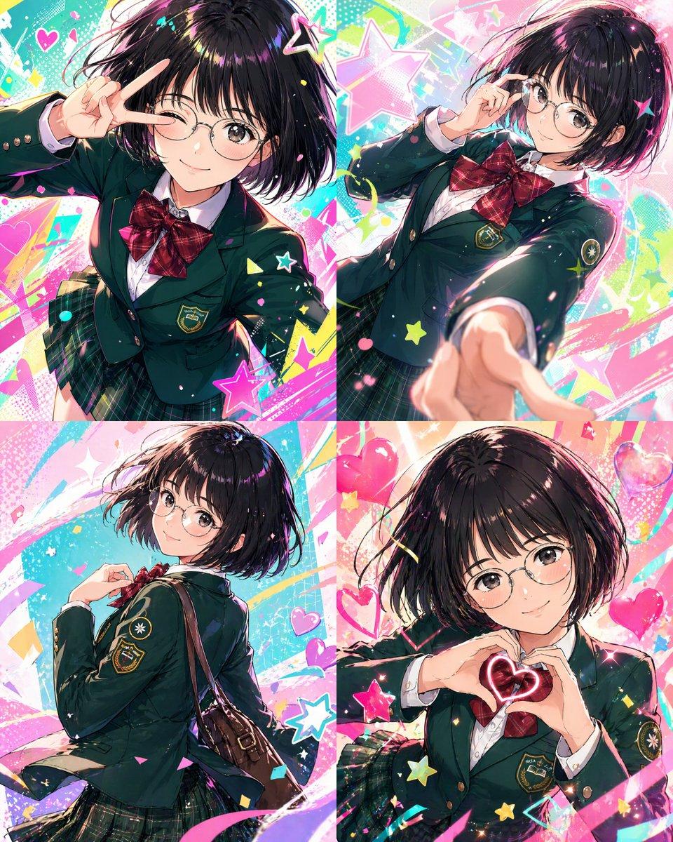 Character color and style adjustment - AI image template preview
