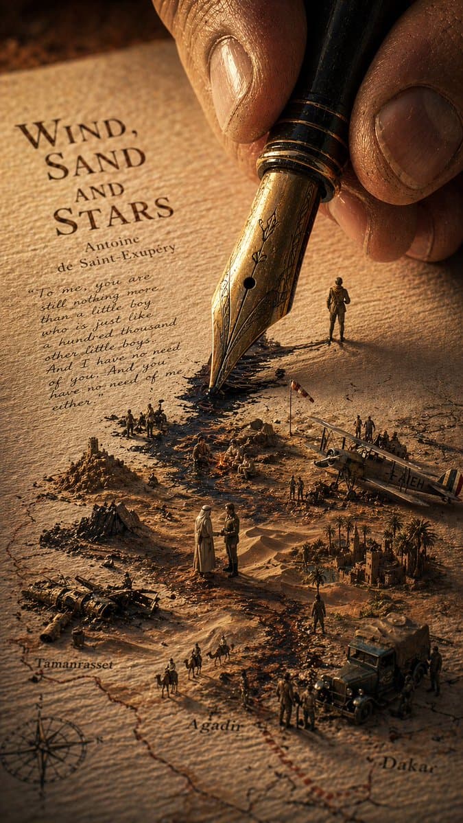 Surreal Wind, Sand and Stars Book World preview