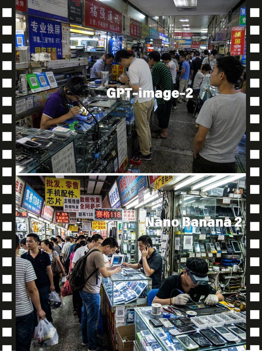 Split-Screen China Phone Market Comparison - AI image template preview