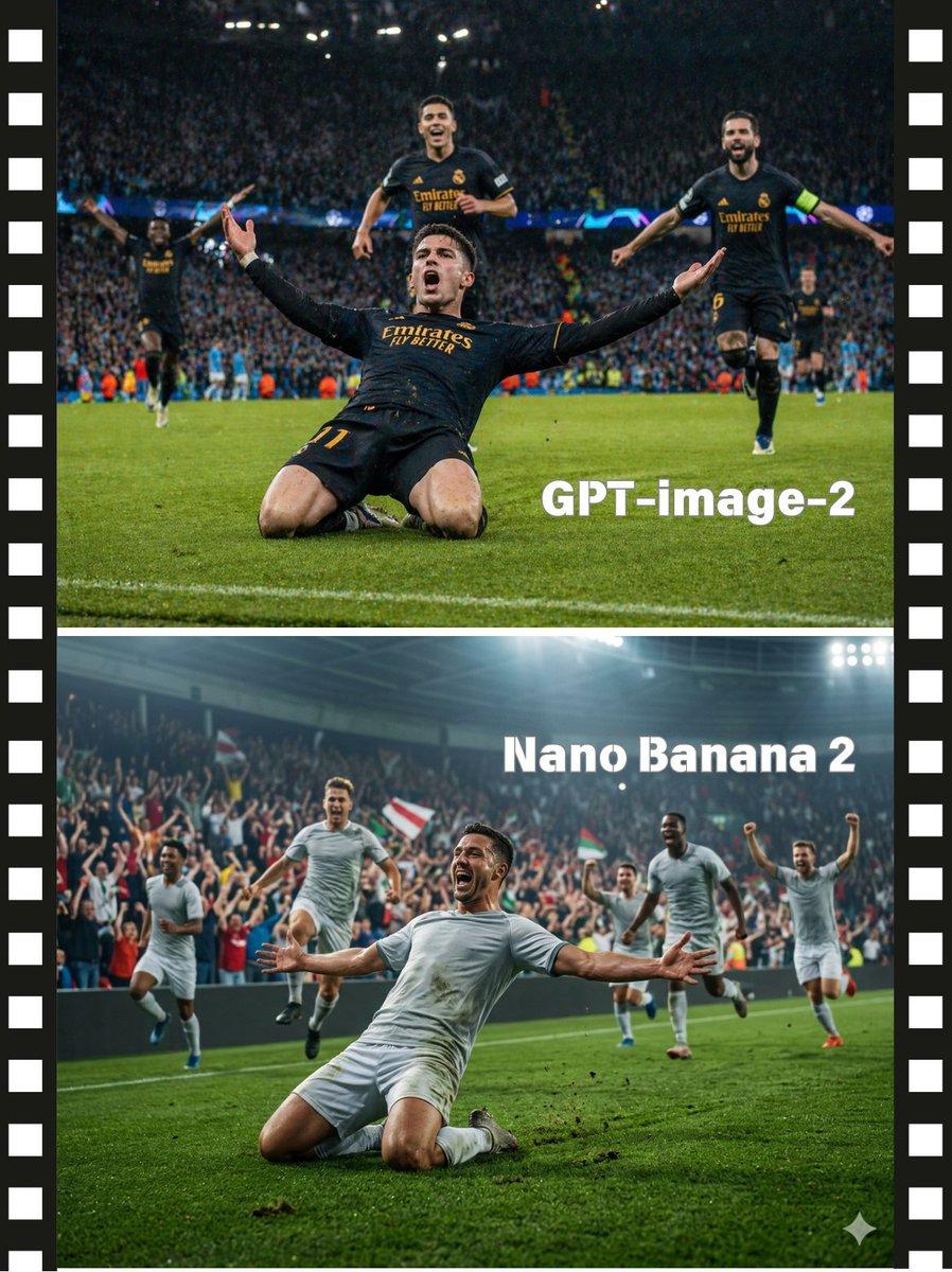 Soccer Model Comparison Poster - AI image template preview