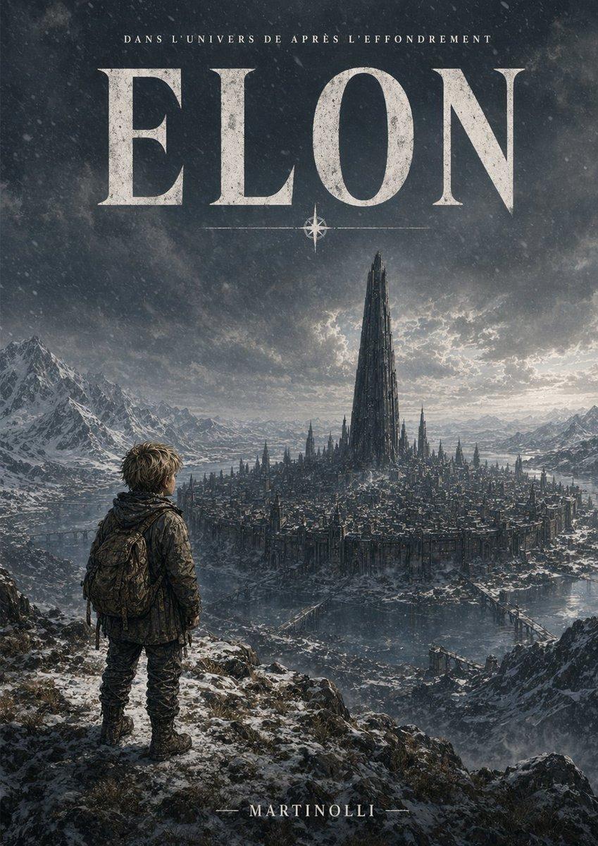 Epic French Dystopian Book Cover - AI image template preview