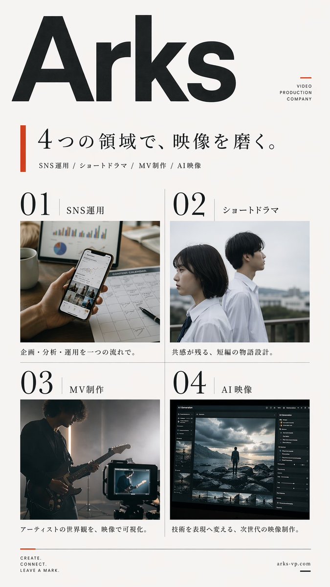 Japanese Video Production Poster - AI image template preview