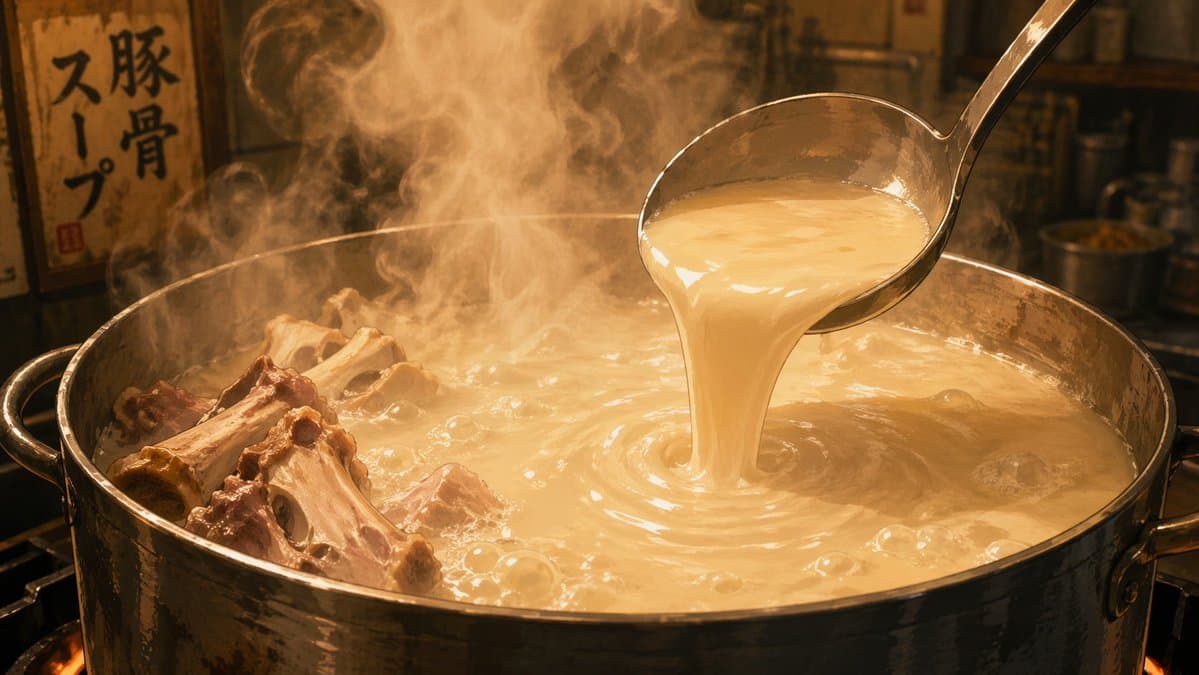 Anime Food: Tonkotsu Broth - AI image template preview