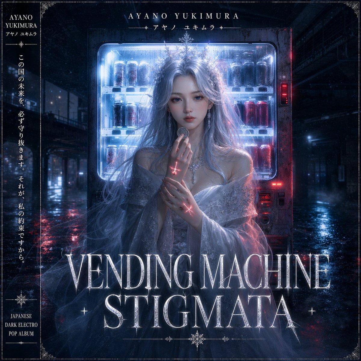 Dark Electro Album Cover - AI image template preview