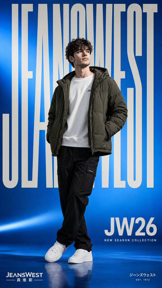 Streetwear Fashion Poster - AI image template preview