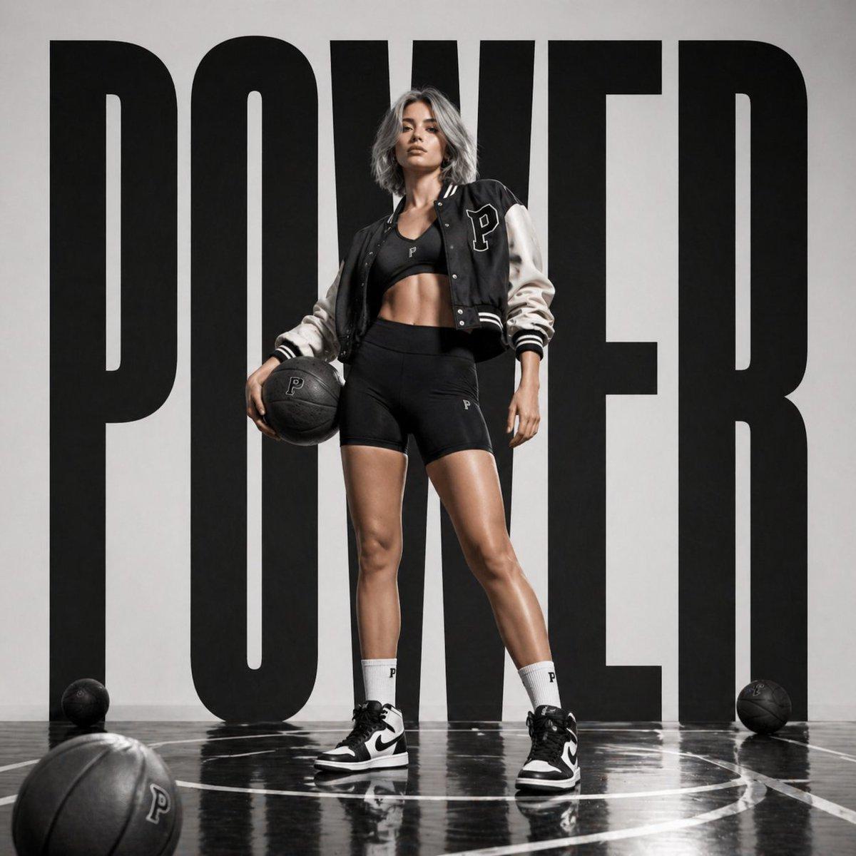 Luxury Sportswear Campaign Poster - AI image template preview