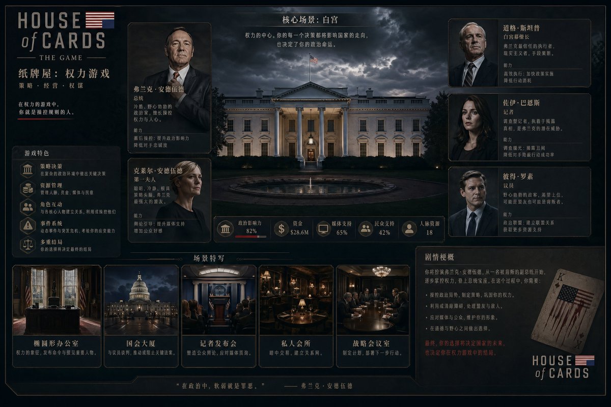 Video game management UI concept - AI image template preview