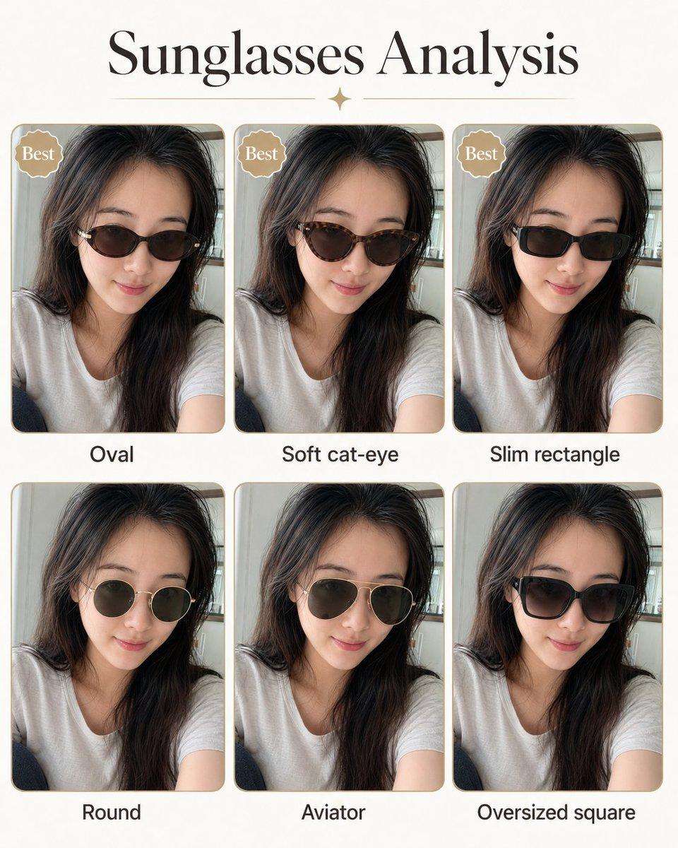 Personal image analysis graphic prompt - AI image template preview