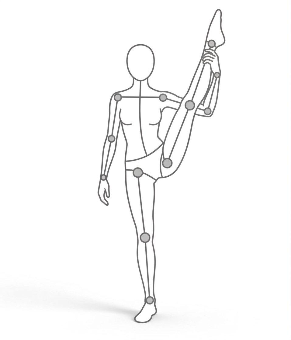 Yoga Wear Anime Illustration - AI image template preview