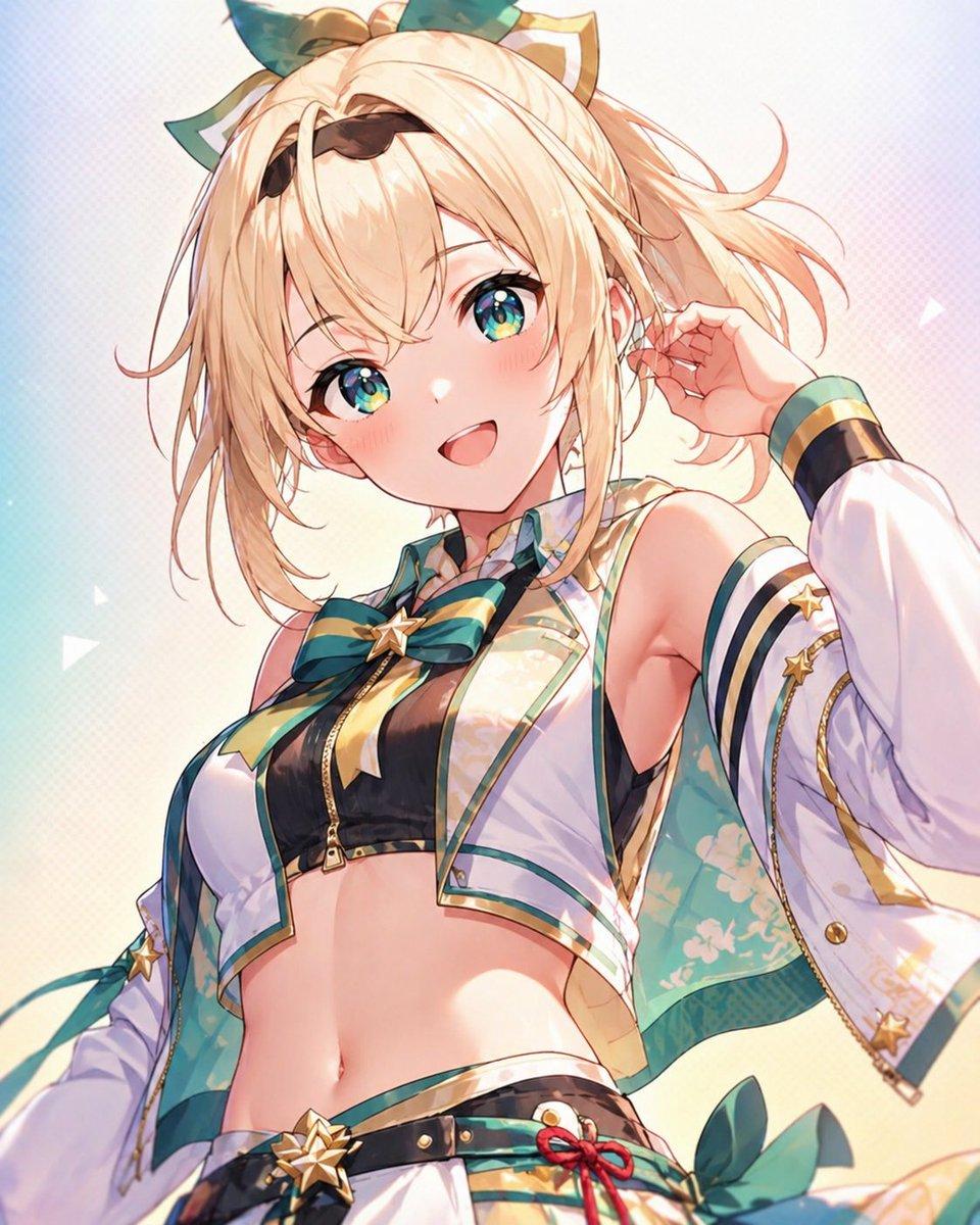 Censored Anime Idol Portrait - AI image template preview