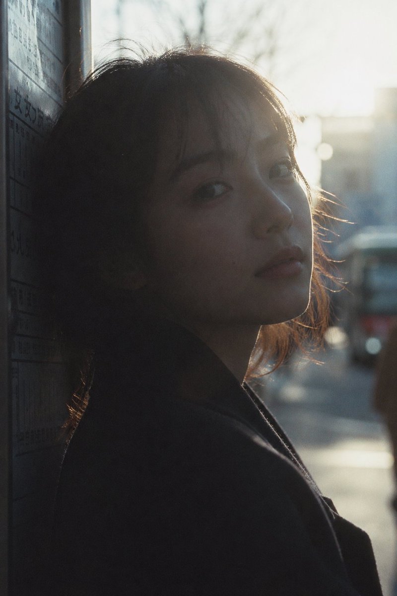 Cinematic Urban Silhouette Portrait - AI image template preview