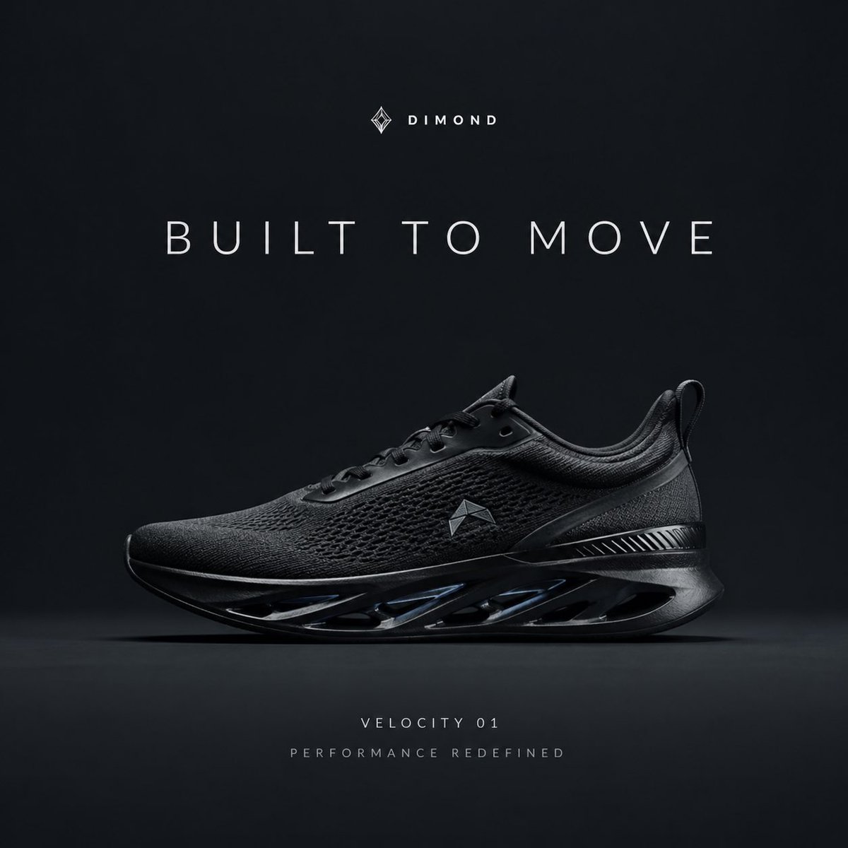 Premium Sportswear Campaign Poster Prompt - AI image template preview