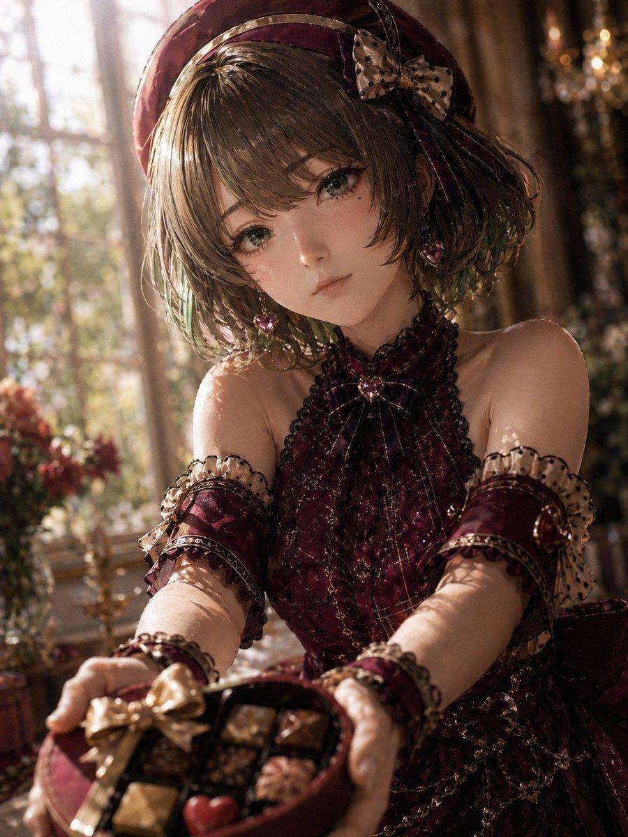 Photoreal Valentine Idol Portrait - AI image template preview