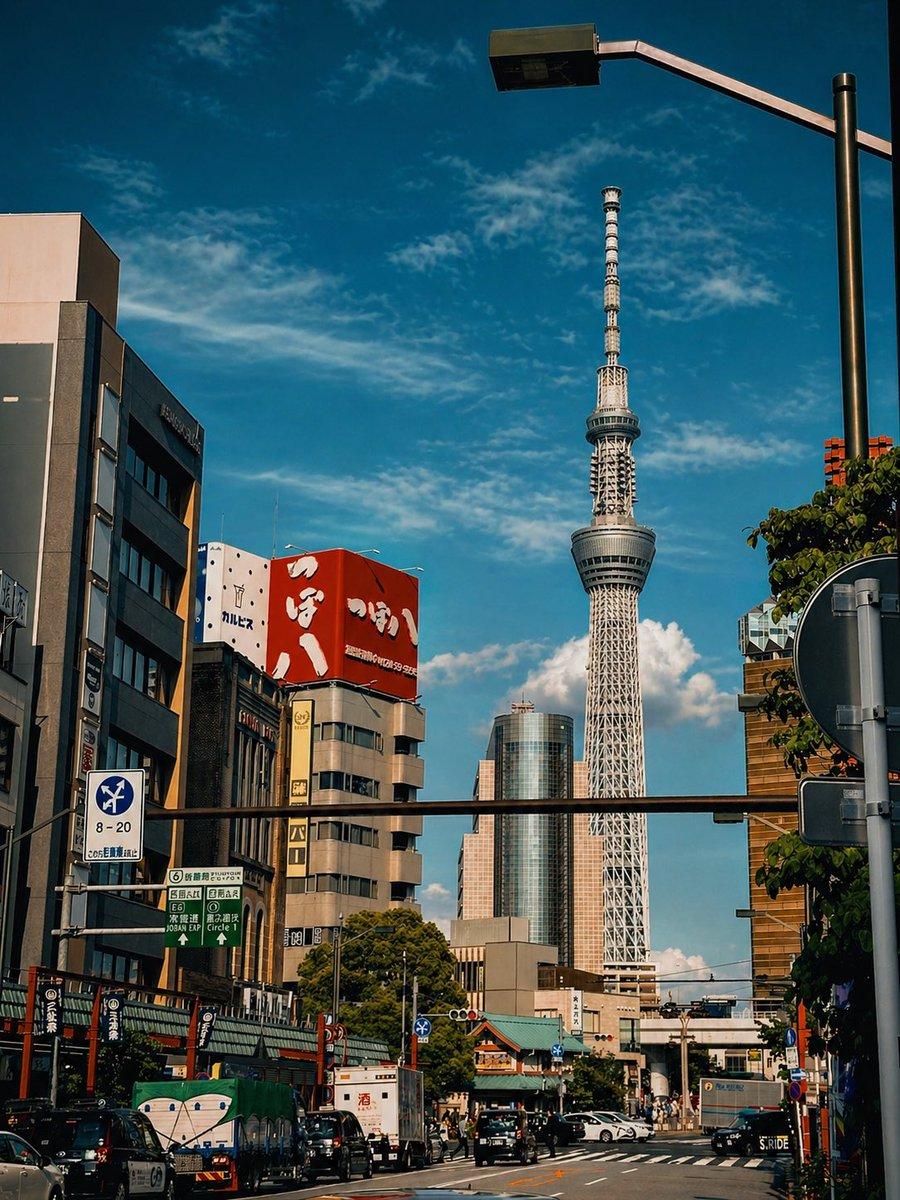 Cinematic Tokyo Street Color Grade - AI image template preview