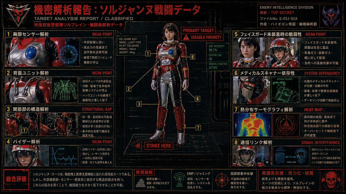 Classified Tokusatsu Target Analysis Poster - AI image template preview