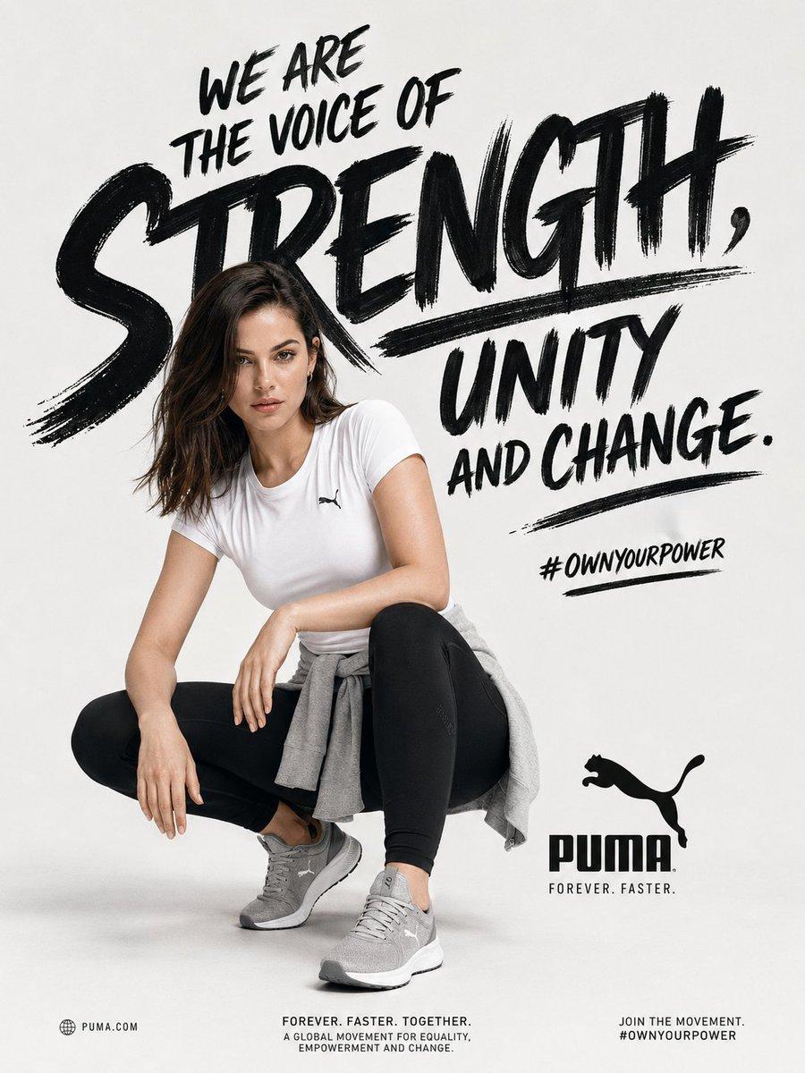 Empowerment Sports Campaign Poster - AI image template preview