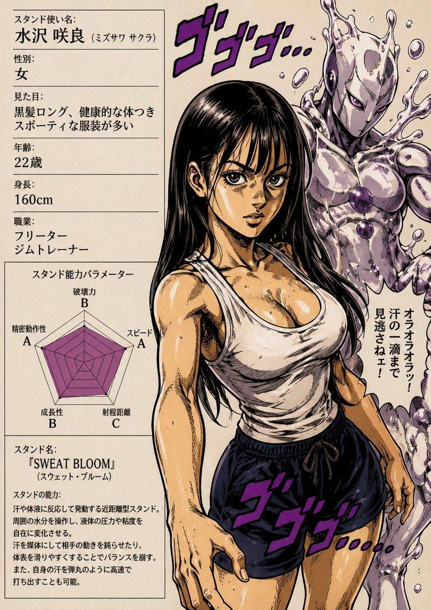Manga Stand User Profile Page - AI image template preview