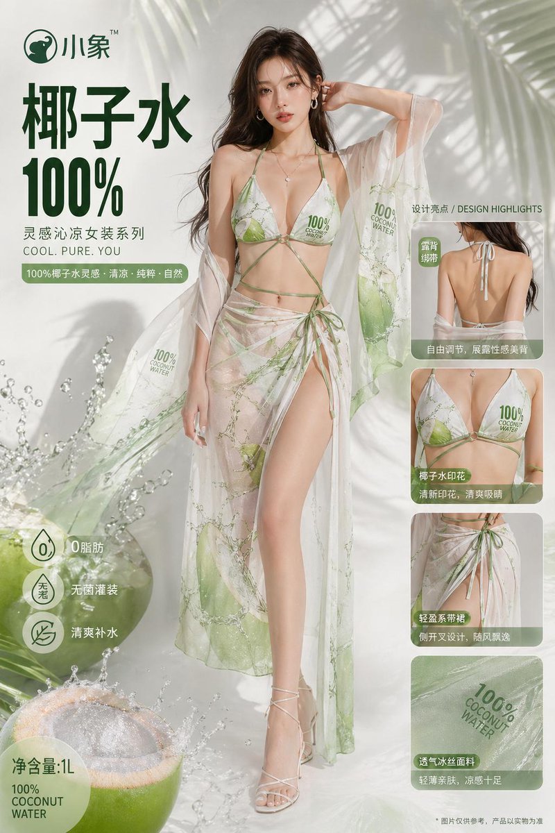 Fashion Design from Product Inspiration - AI image template preview