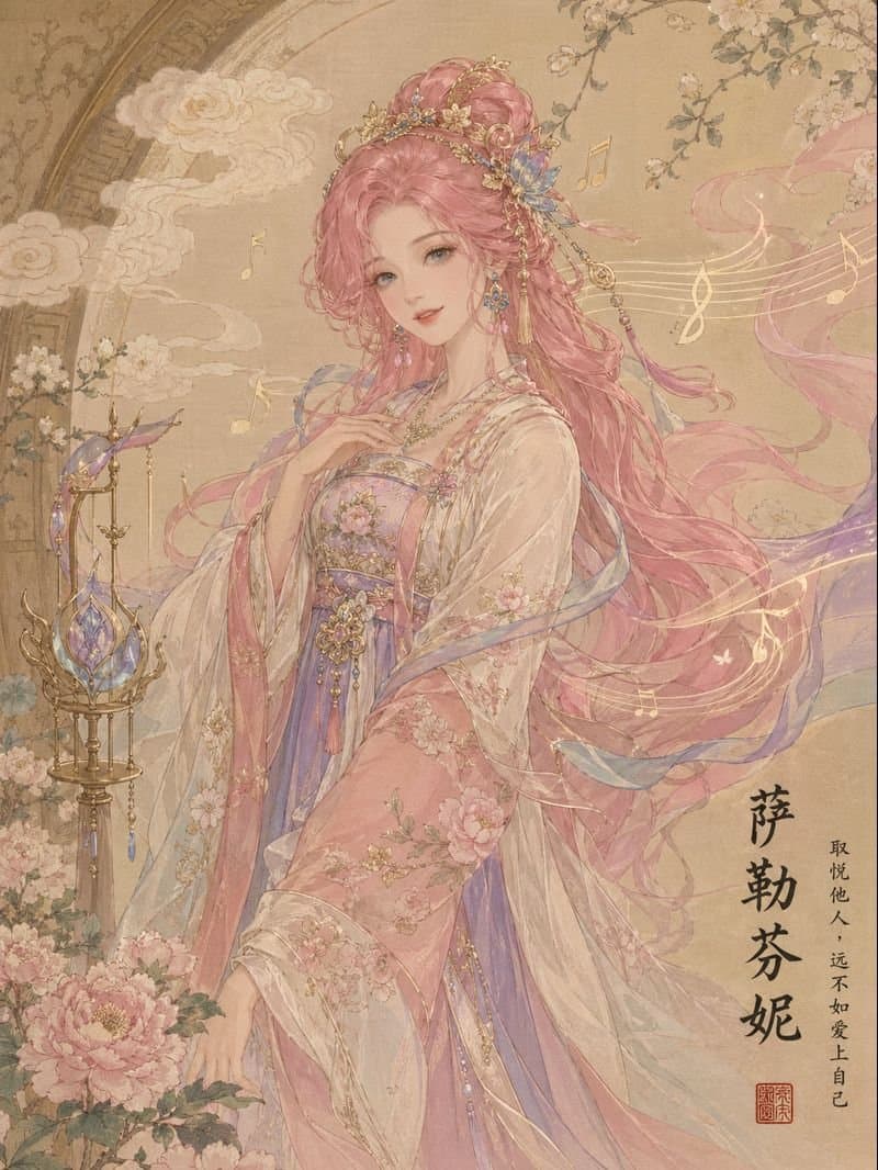 League of Legends in Song Dynasty Style - AI image template preview