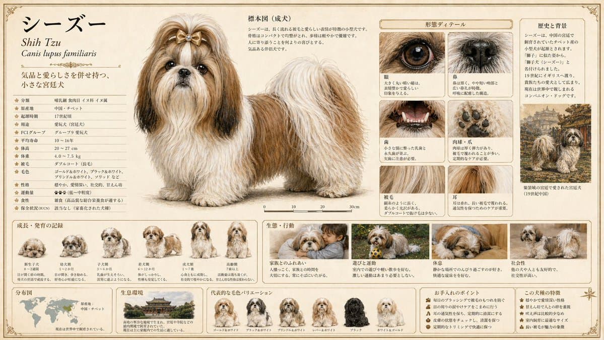 Detailed Animal Encyclopedia Generation - AI image template preview