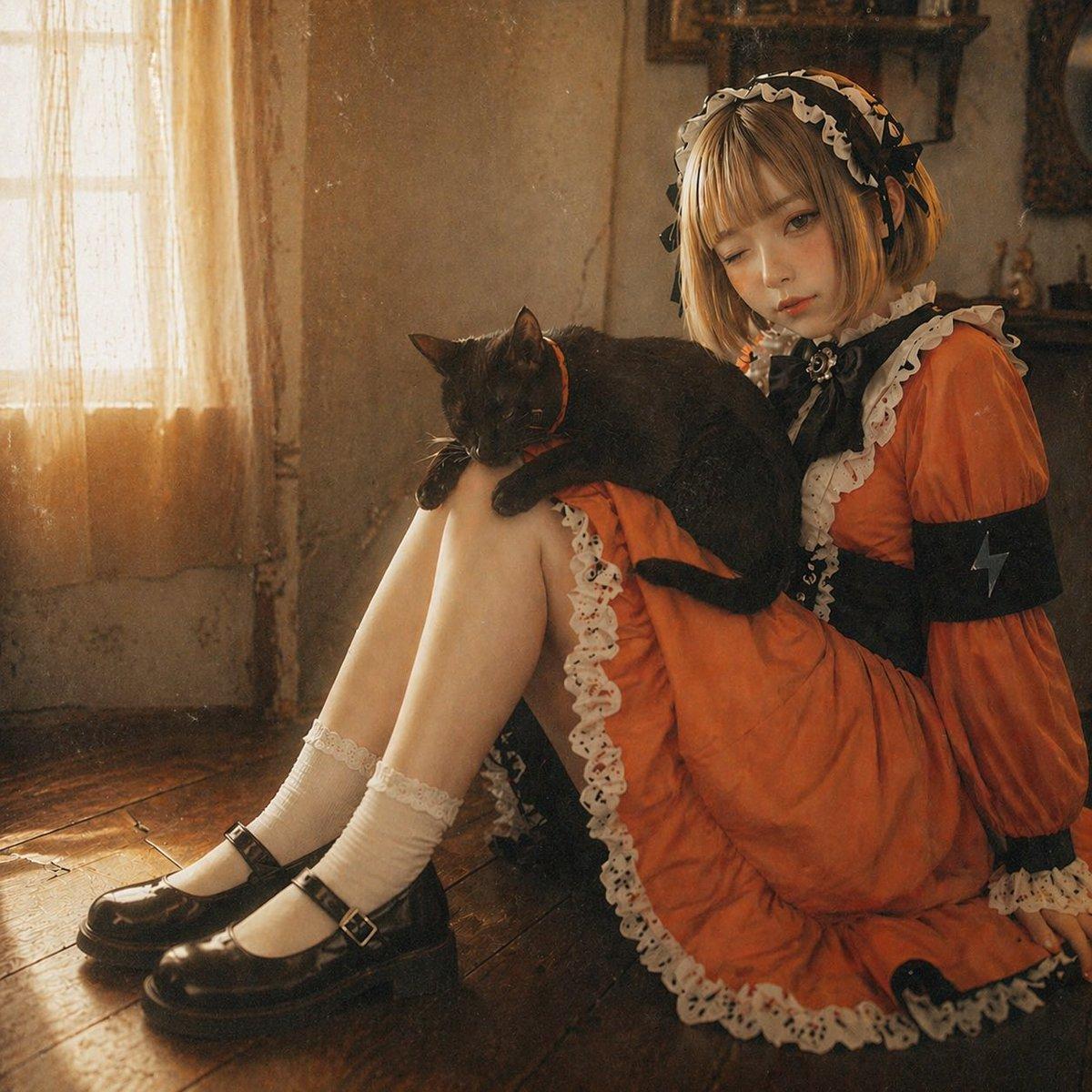 Anime Girl to Cinematic Photo - AI image template preview