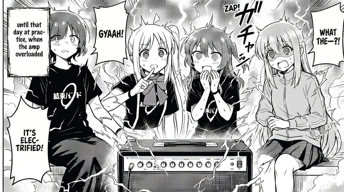 Manga Amp Shock Band Comic - AI image template preview