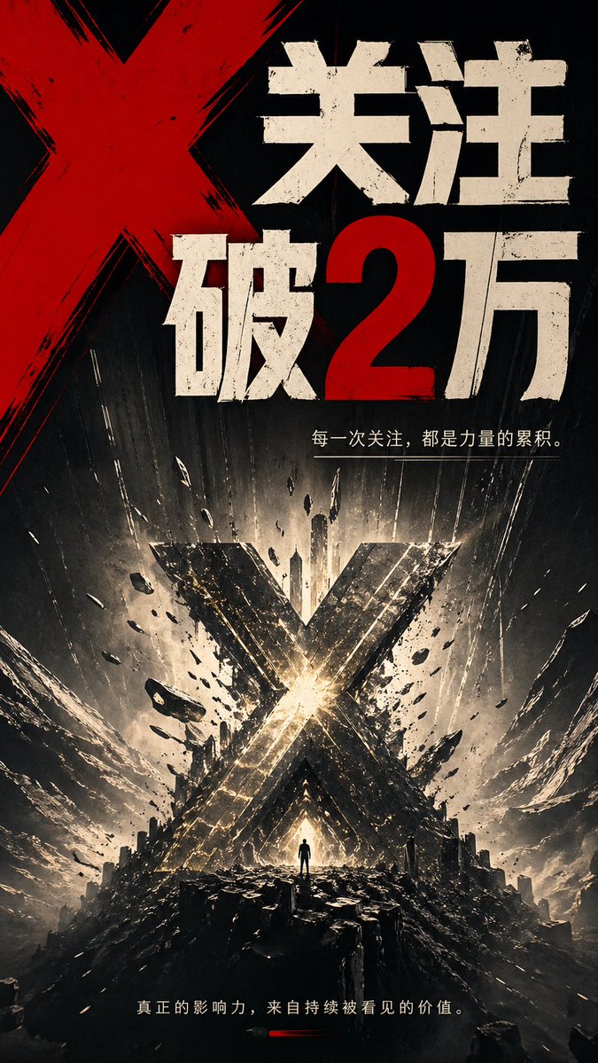 Epic Milestone X Poster - AI image template preview