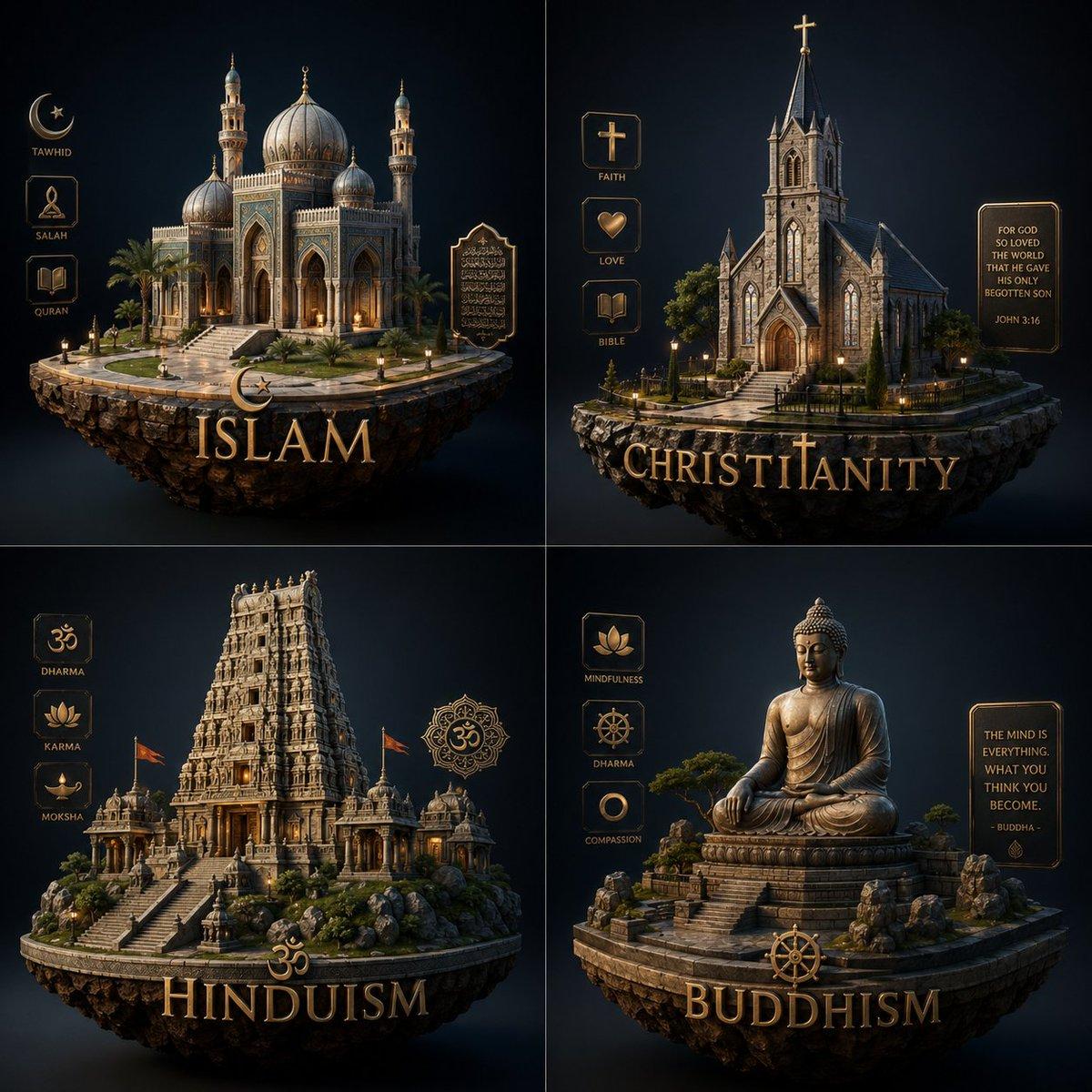 Luxury Religion Concept Poster Grid preview