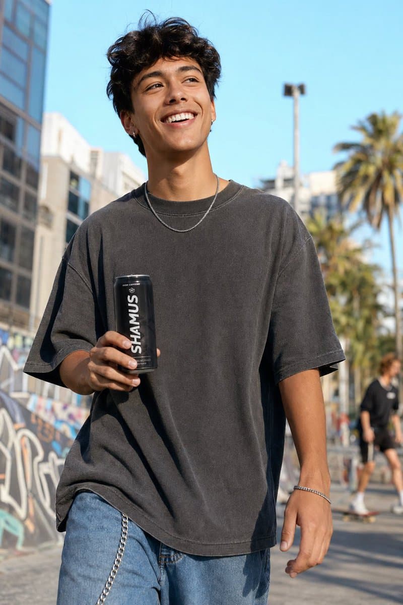 Urban Streetwear Lifestyle Commercial - AI image template preview