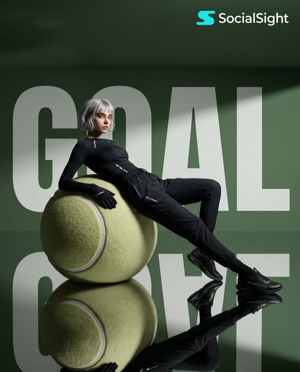Avant-garde Sports Editorial - AI image template preview