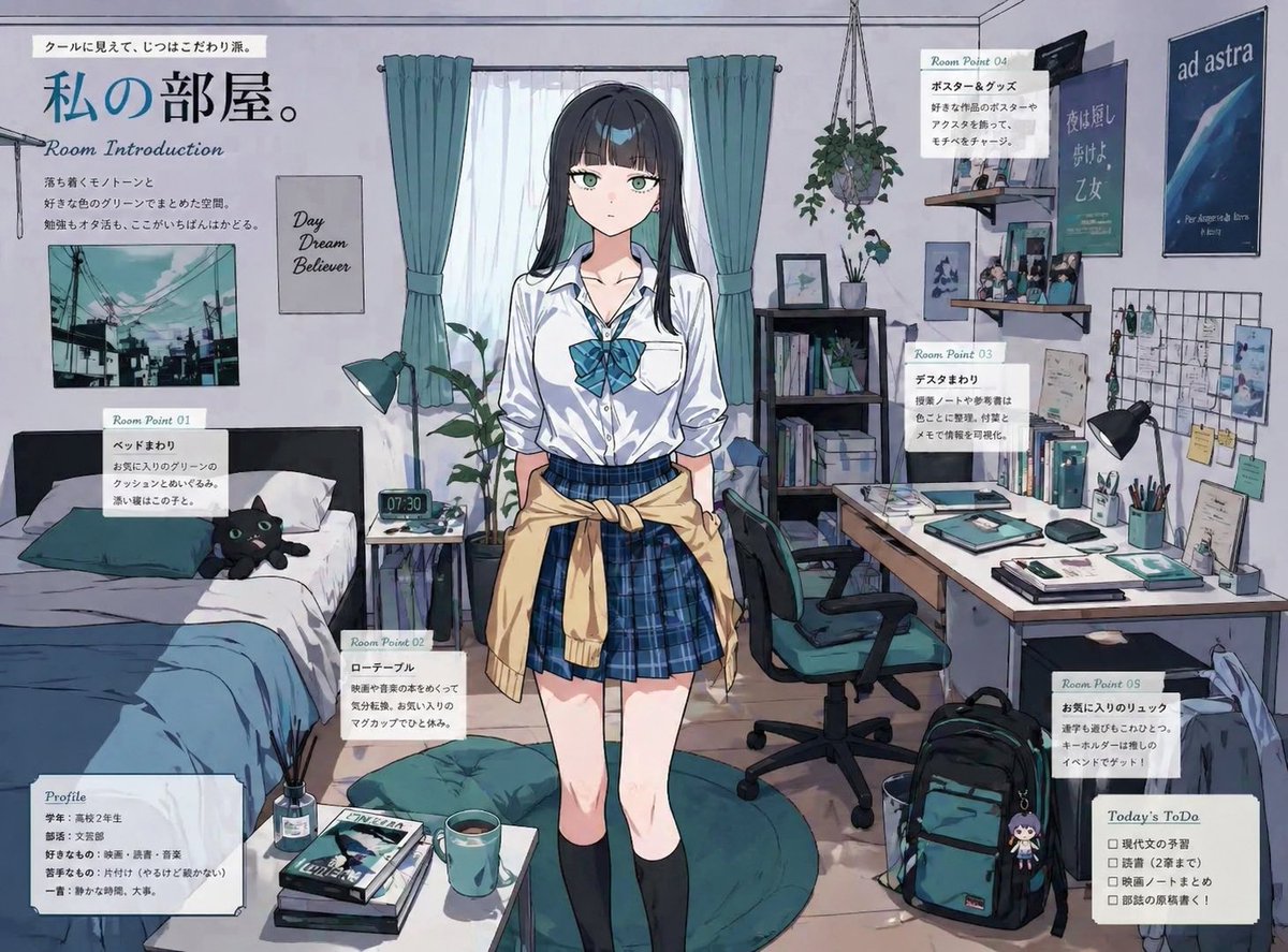 Character Room Visualization Prompt - AI image template preview