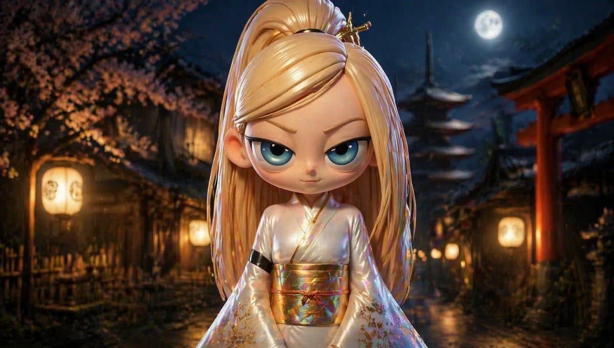Character Consistency in Kyoto Setting - AI image template preview