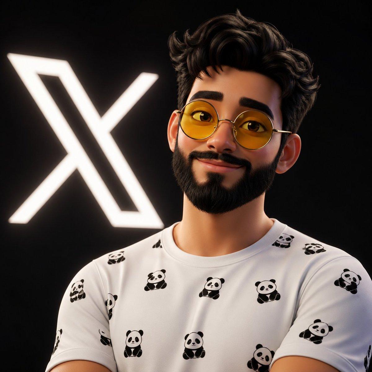 3D stylized cartoon avatar prompt - AI image template preview
