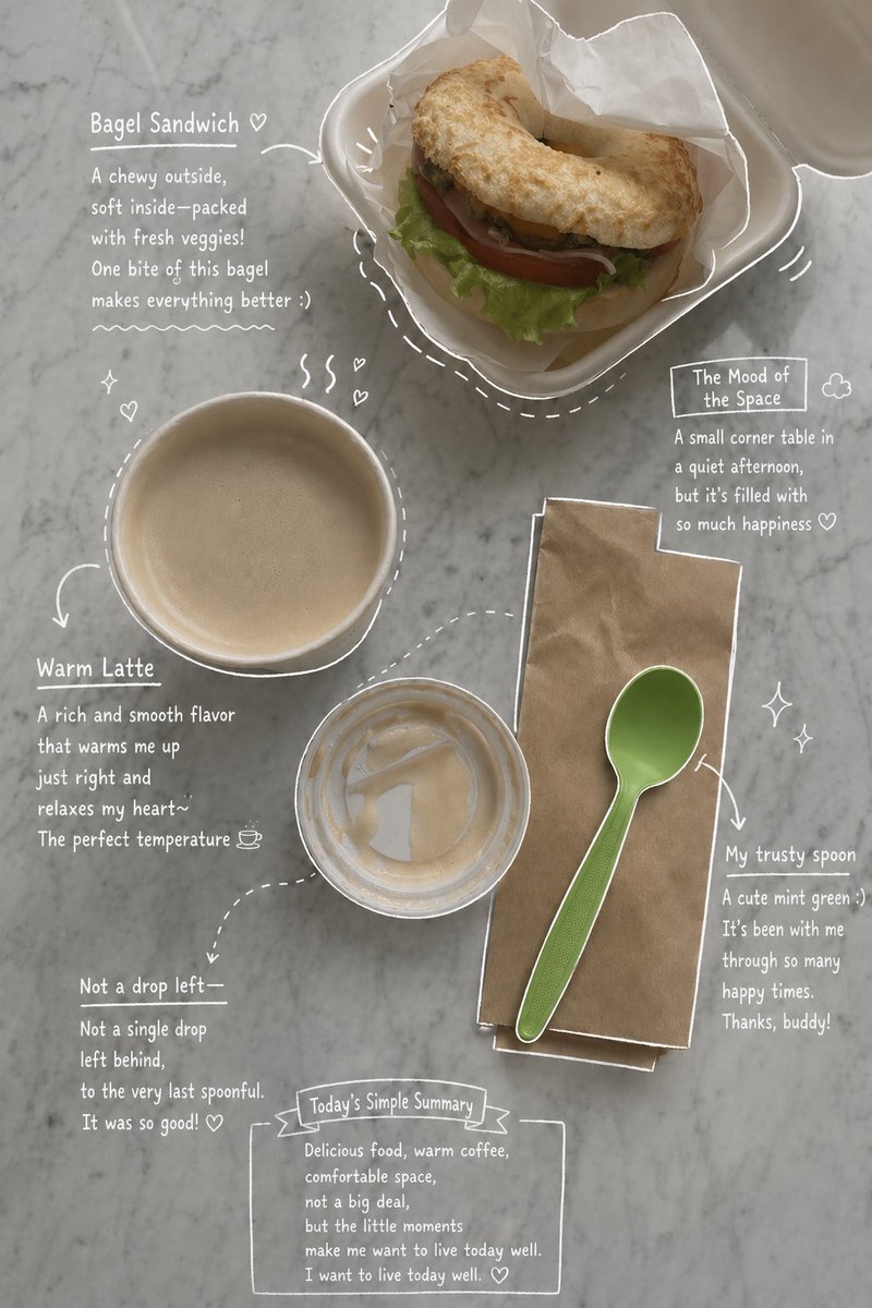 Emotional Hand-Drawn Annotations - AI image template preview