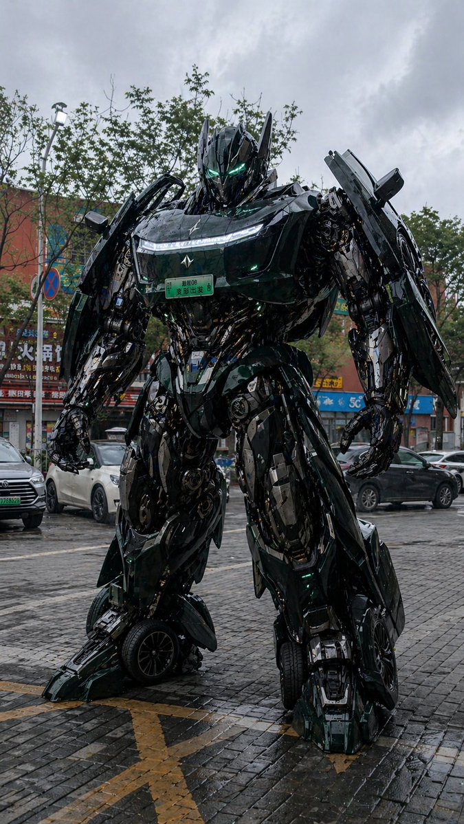 Car Transformation Prompt - AI image template preview