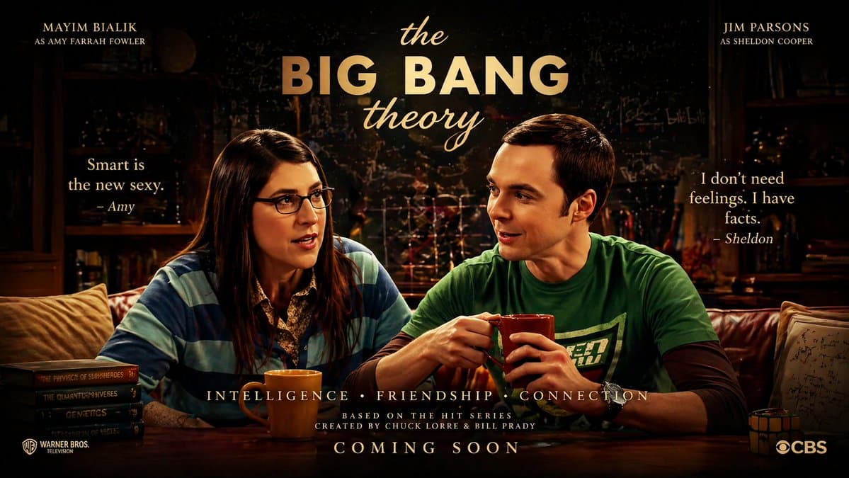 The Big Bang Theory Cinematic Poster - AI image template preview
