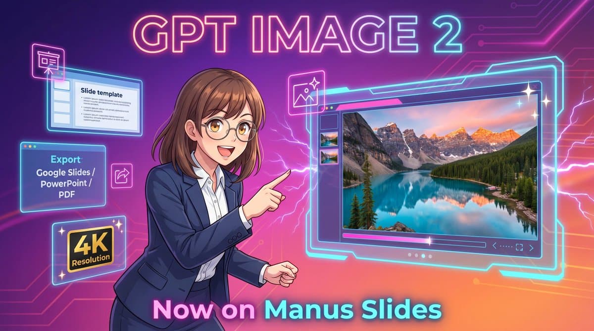 Neon GPT Image 2 Promo Poster - AI image template preview