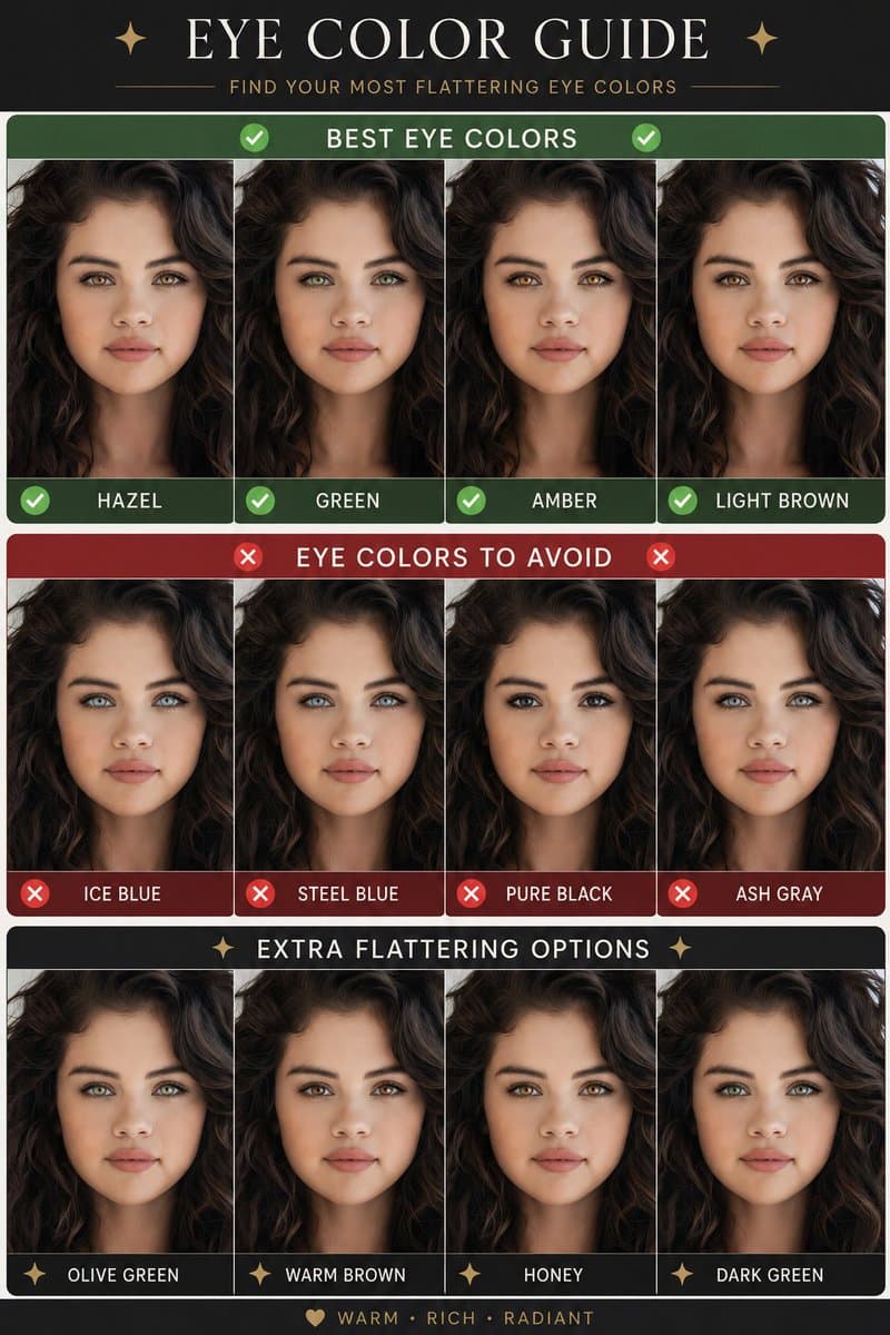 Eye Color Analysis Guide - AI image template preview