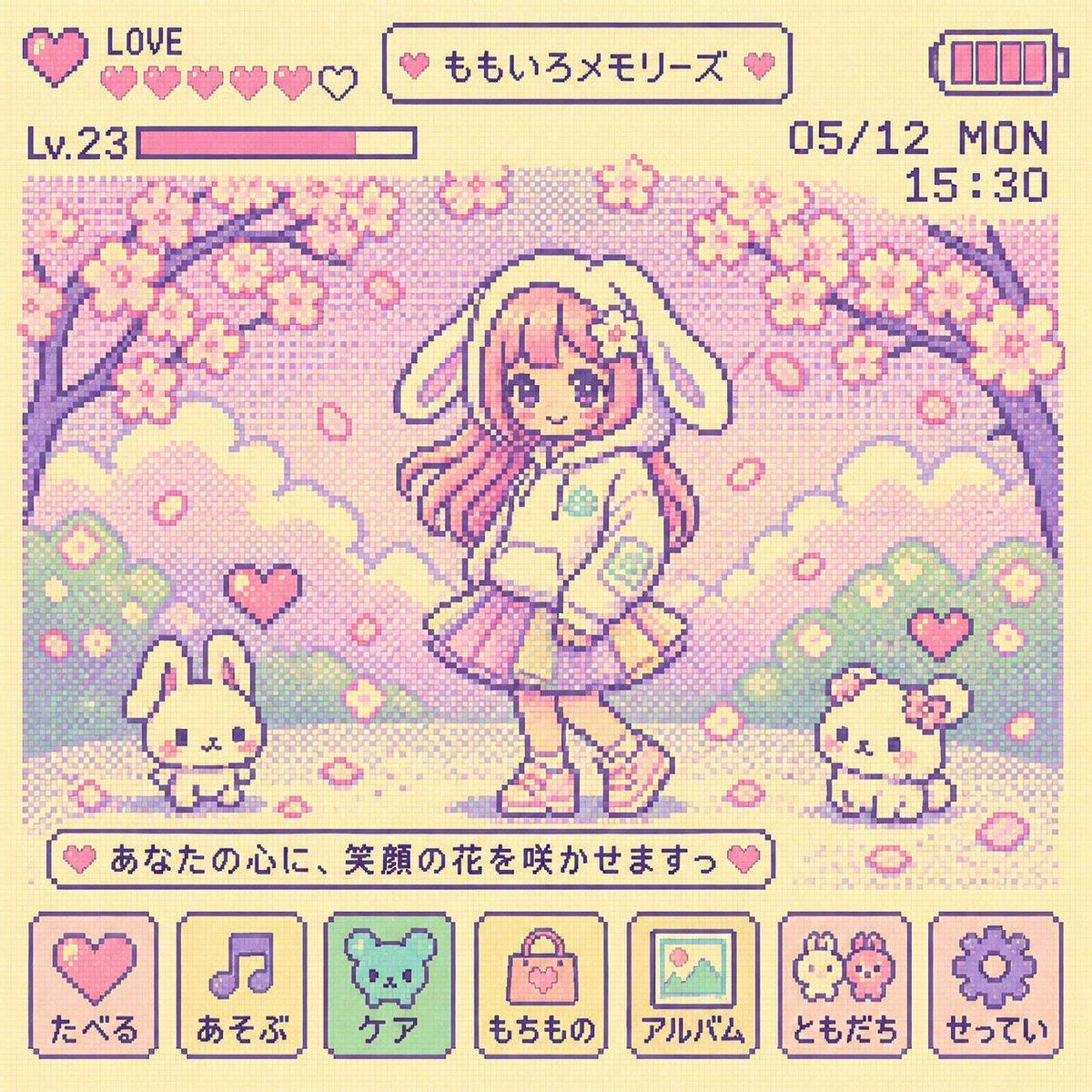 Y2K Tamagotchi LCD Filter - AI image template preview