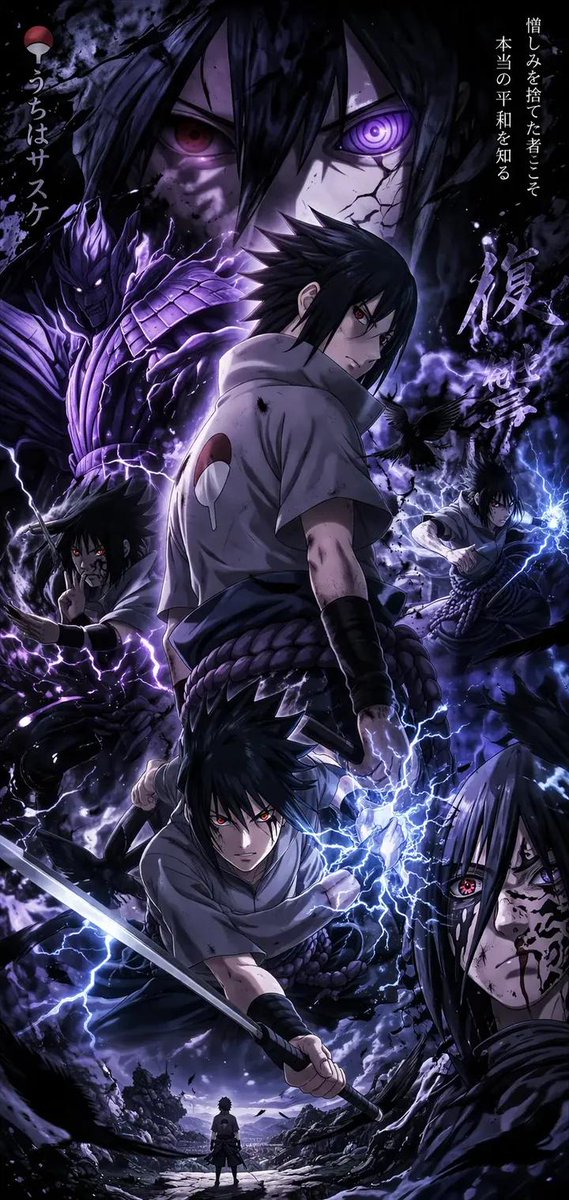 Anime Character Mobile Wallpaper - AI image template preview